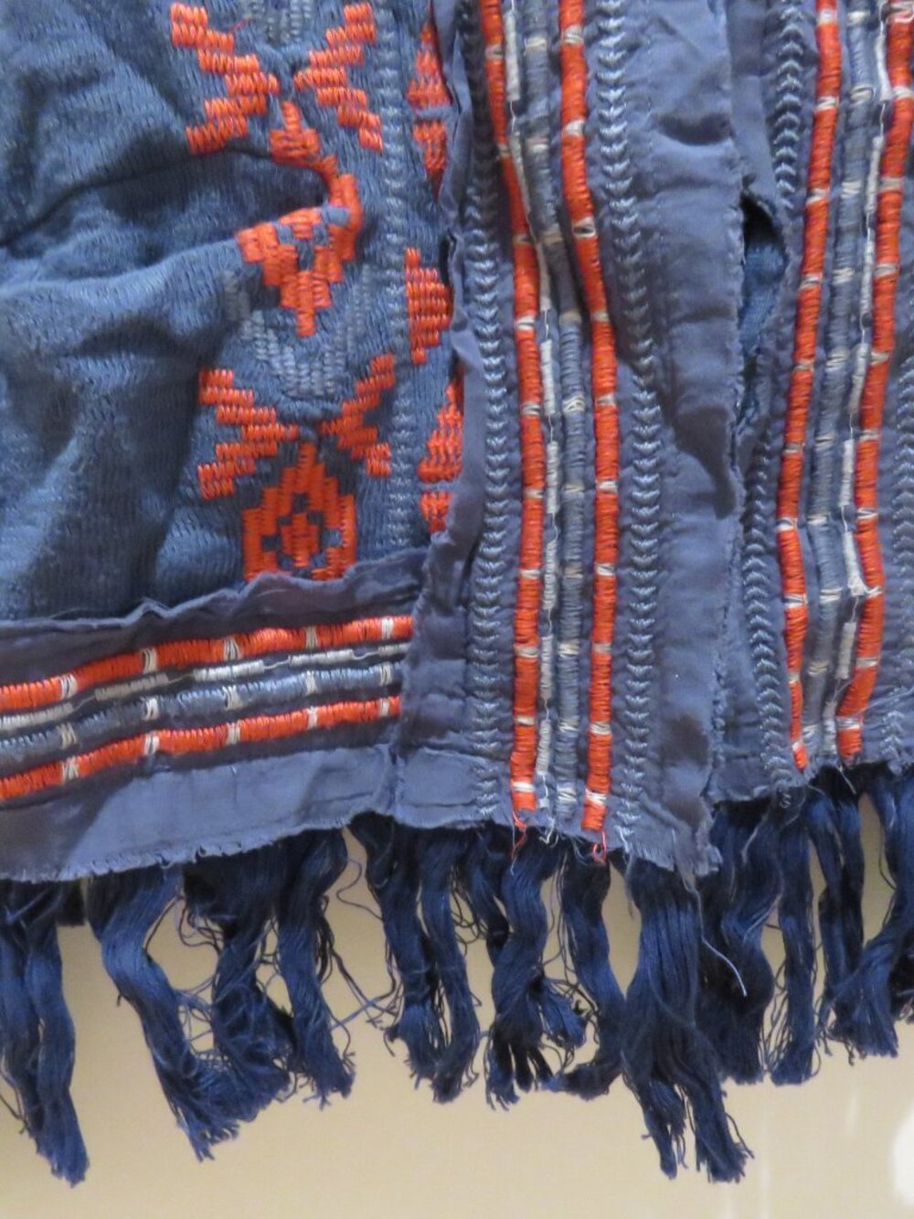 JOHNNY WAS BIYA Yatzil Fringed Embroidered Open Front Jacket Small Boho Festival - Picture 4 of 15